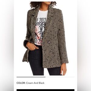 Anine Bing fish bone blazer size xxs